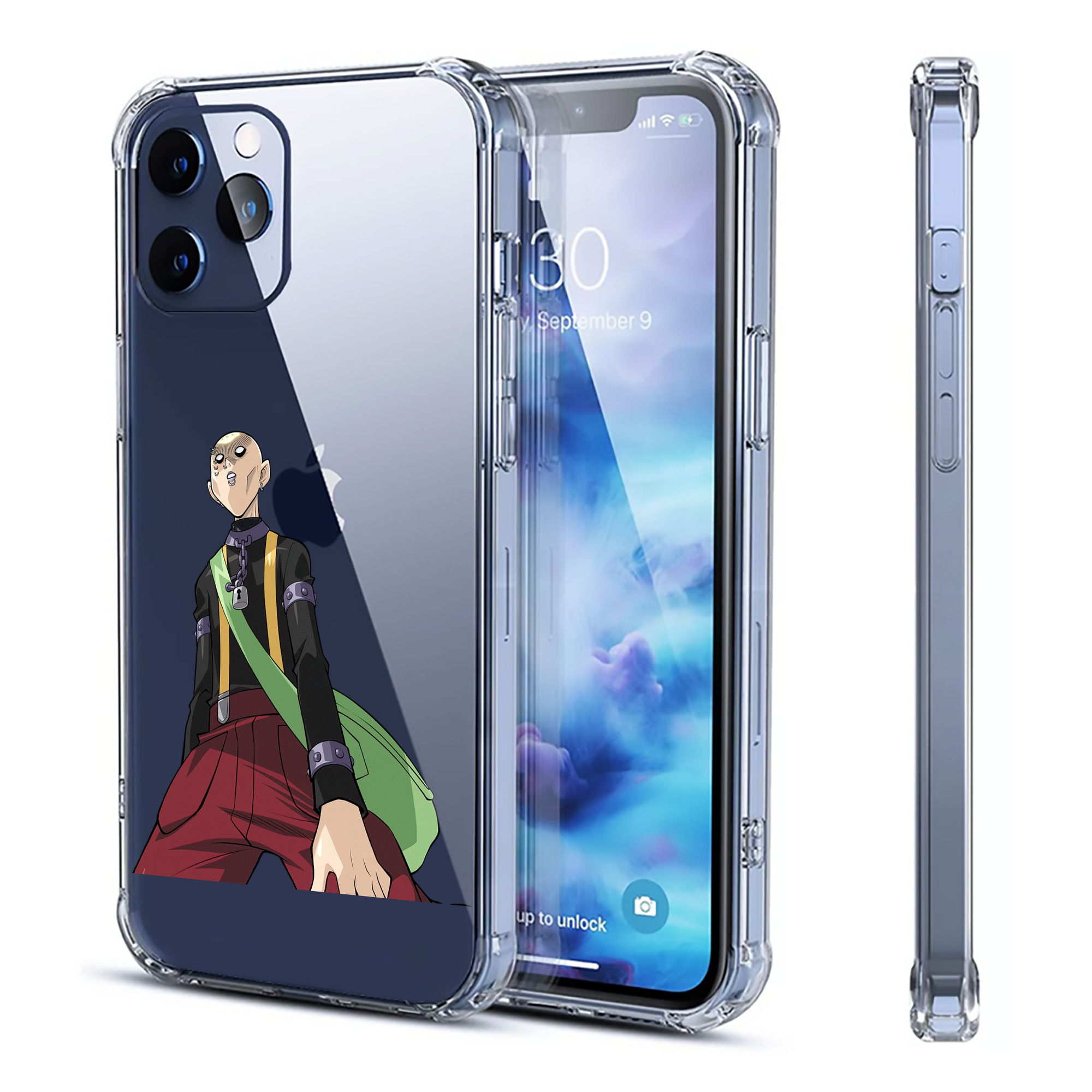 （画像用） 遊☆戯☆王 Yu-Gi-Oh! 【iPhone 12シリーズ対応】透明スマホケース（クリアソフトケース）